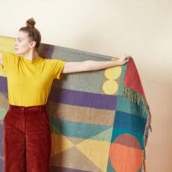 Donna Wilson Carnival Lambswool Throw 10 Donna Wilson Carnival Lambswool Throw -Happy Gift Store 19 01 16 DonnaWilson 30245