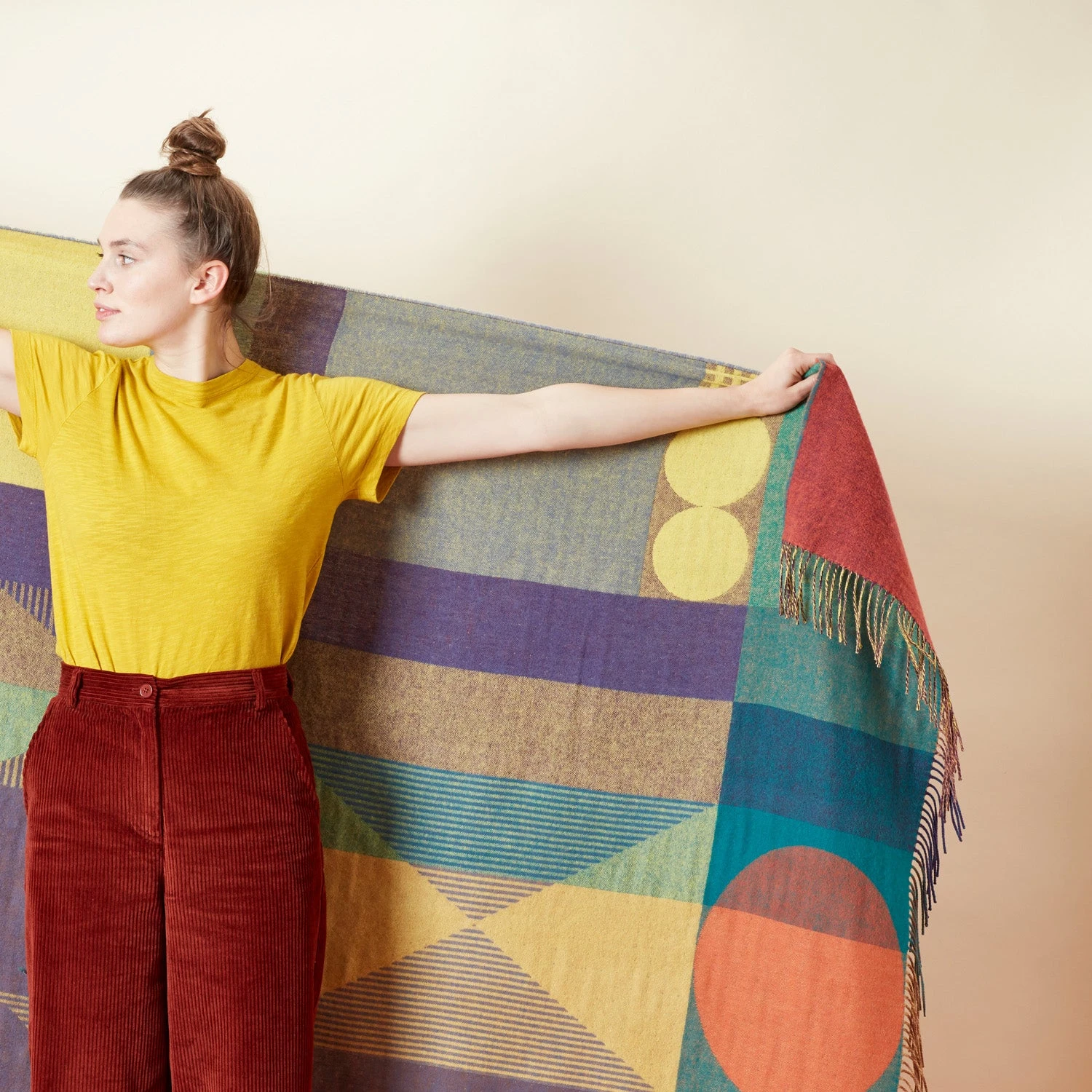 Donna Wilson Carnival Lambswool Throw 6 Donna Wilson Carnival Lambswool Throw - Image 4