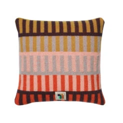 Donna Wilson Shiel Square Cushion - Red -Happy Gift Store 22 05 25 DonnaWilson 02180