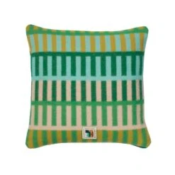 Donna Wilson Shiel Square Cushion - Green 7 Donna Wilson Shiel Square Cushion - Green -Happy Gift Store 22 05 25 DonnaWilson 02183