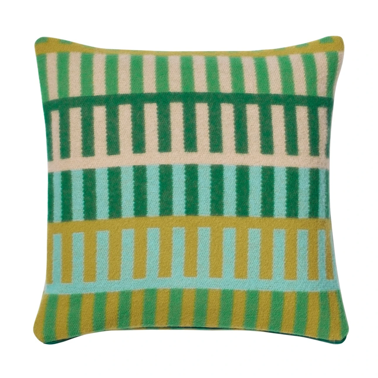 Donna Wilson Shiel Square Cushion - Green 3 Donna Wilson Shiel Square Cushion - Green