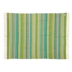 Donna Wilson Shiel Lambswool Throw - Green