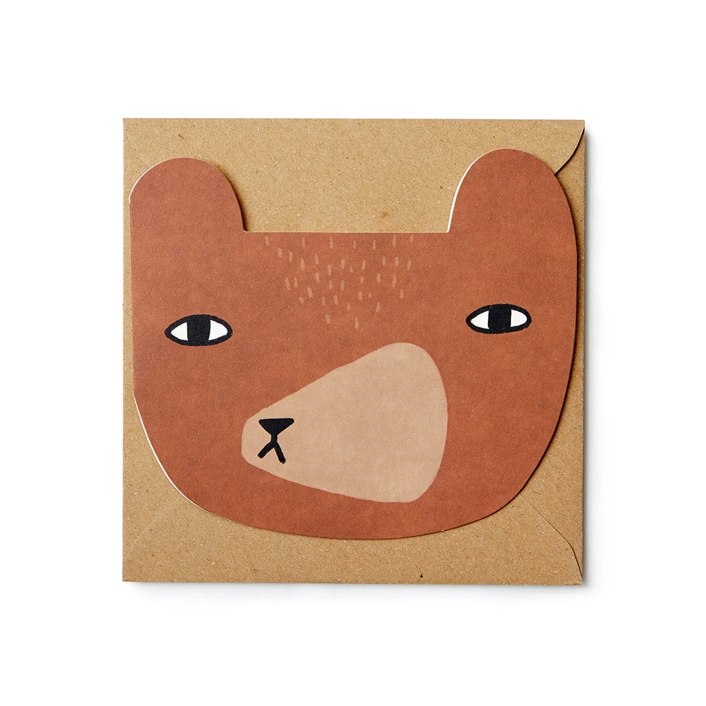 Donna Wilson Bear Cut-Out Card 3 Donna Wilson Bear Cut-Out Card
