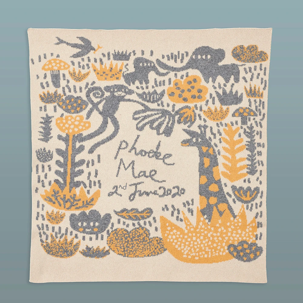 Donna Wilson Bespoke Menagerie Baby Blanket 4 Donna Wilson Bespoke Menagerie Baby Blanket - Image 2