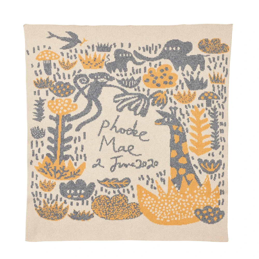 Donna Wilson Bespoke Menagerie Baby Blanket 3 Donna Wilson Bespoke Menagerie Baby Blanket