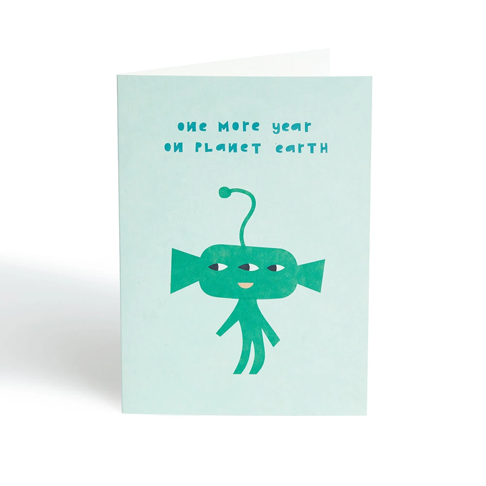 Donna Wilson One More Year On Planet Earth Card 4 Donna Wilson One More Year On Planet Earth Card - Image 2