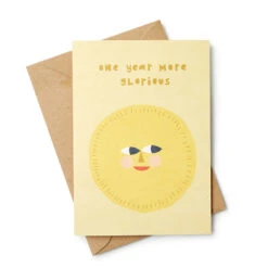 Donna Wilson One Year More Glorious Card