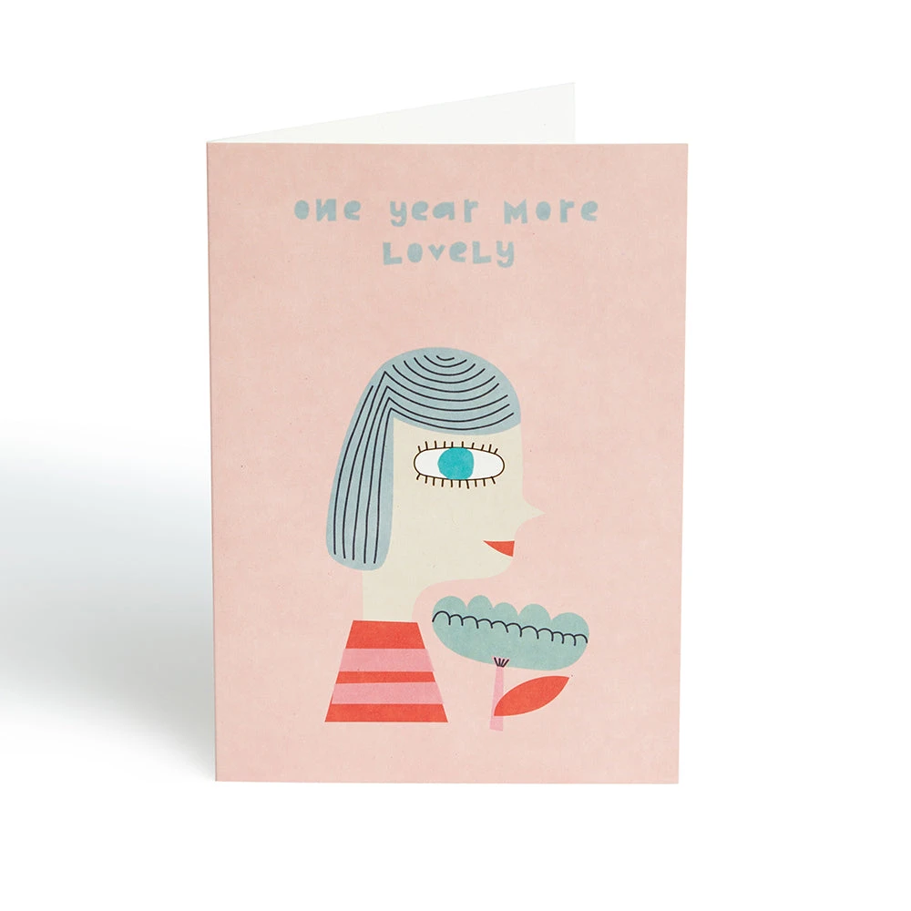 Donna Wilson One Year More Lovely Card 4 Donna Wilson One Year More Lovely Card - Image 2