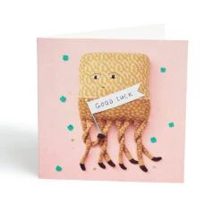 Donna Wilson Ozzy Good Luck Card 6 Donna Wilson Ozzy Good Luck Card -Happy Gift Store CA PHO LUCK C1 LoRes