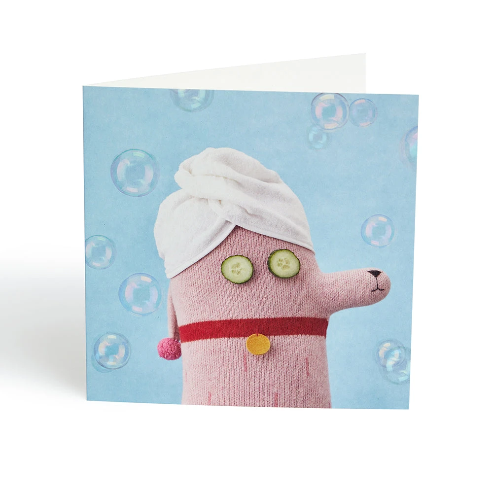 Donna Wilson Pamper Poodle Card 4 Donna Wilson Pamper Poodle Card - Image 2