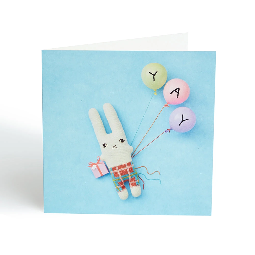 Donna Wilson YAY Rabbie Rabbit Card 4 Donna Wilson YAY Rabbie Rabbit Card - Image 2