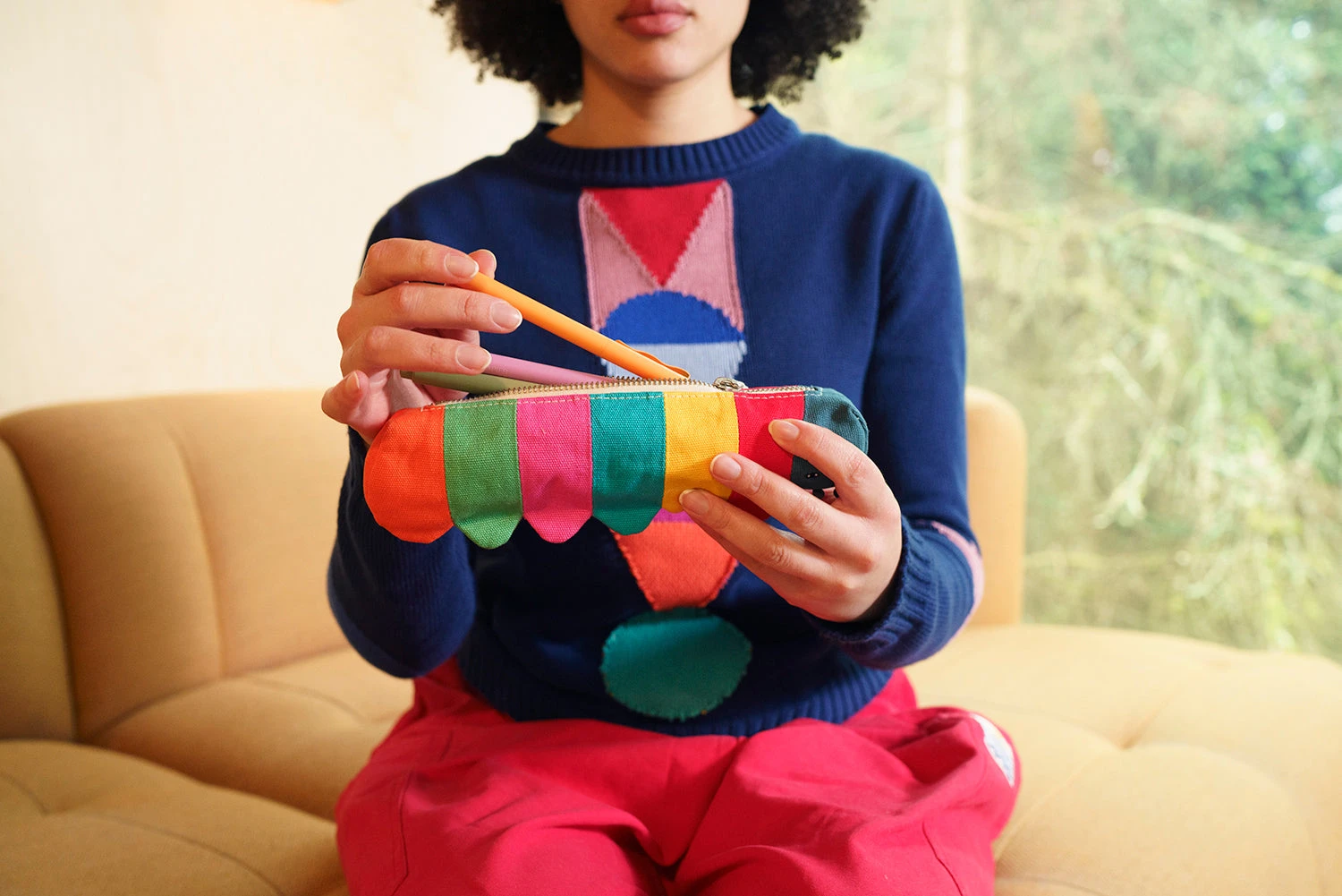 Donna Wilson Casey Caterpillar Pencil Case 7 Donna Wilson Casey Caterpillar Pencil Case - Image 5