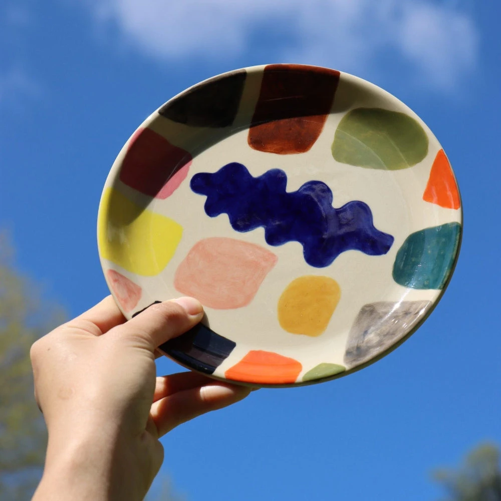 Donna Wilson Mottle Side Plate 3 Donna Wilson Mottle Side Plate - Image 2