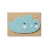 Donna Wilson Cloud Cut-Out Card 2 Donna Wilson Cloud Cut-Out Card -Happy Gift Store Cloud Card