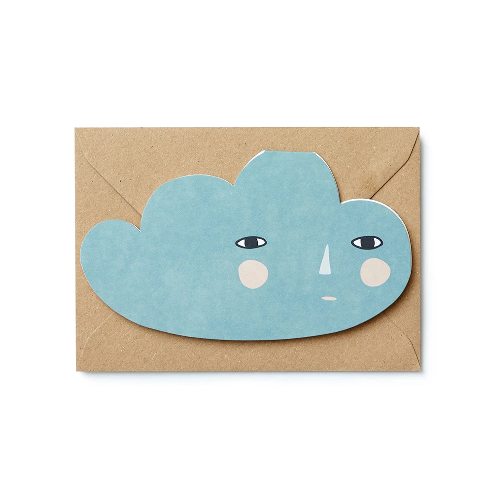 Donna Wilson Cloud Cut-Out Card 3 Donna Wilson Cloud Cut-Out Card