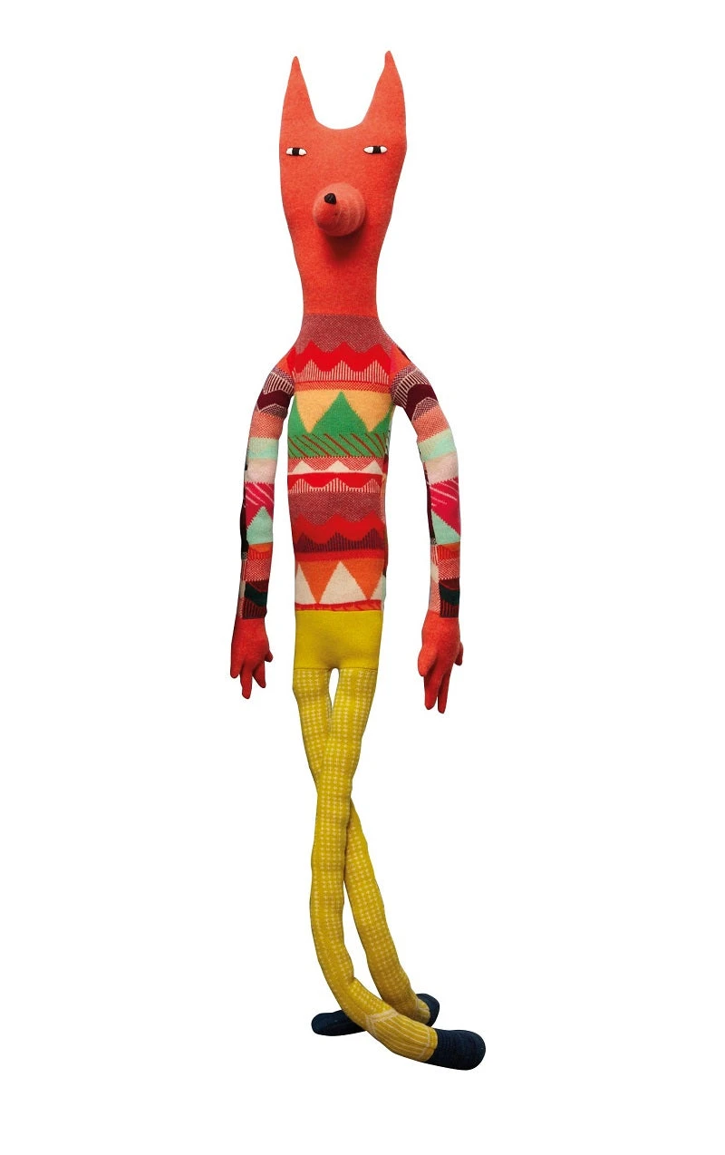 Donna Wilson XL Giant Creature - Made To Order - Orange Fox 3 Donna Wilson XL Giant Creature - Made To Order - Orange Fox