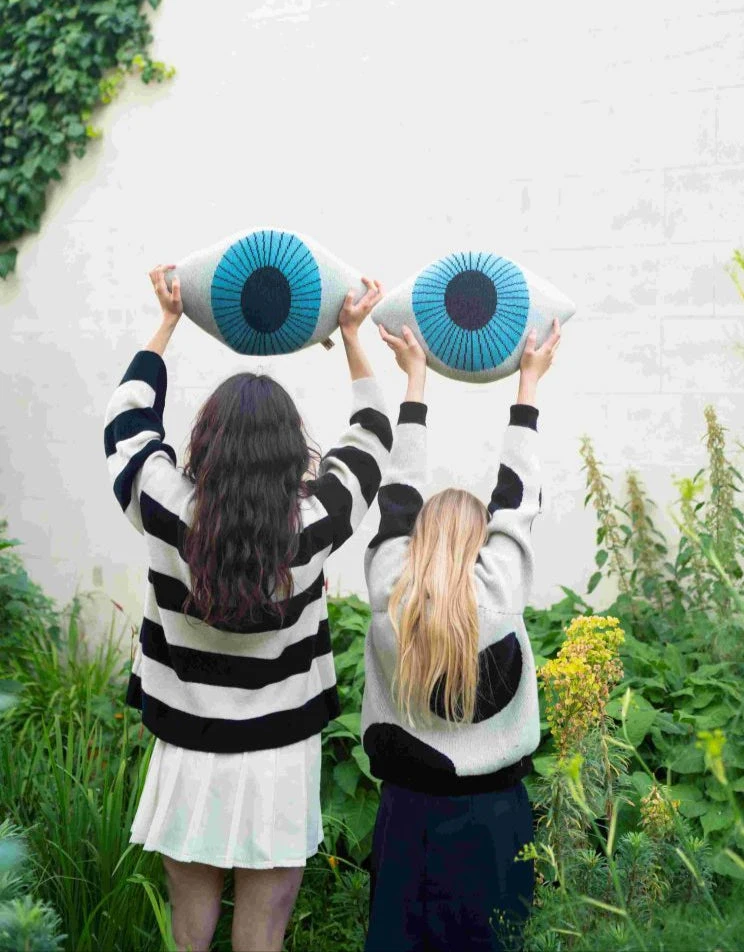 Donna Wilson Eye Shaped Cushion 4 Donna Wilson Eye Shaped Cushion - Image 2