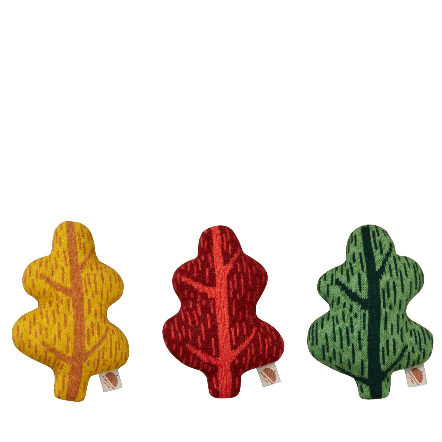 Donna Wilson Leaf Mini Shaped Cushion - Mustard 4 Donna Wilson Leaf Mini Shaped Cushion - Mustard - Image 2