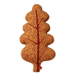 Donna Wilson Leaf Shaped Cushion - Brown