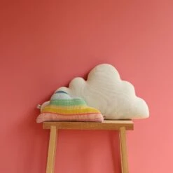 Happy Gift Store -Happy Gift Store Cushions Rainbow and White Cloud Cushions 2 Donna Wilson e1711456998661
