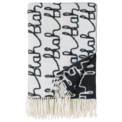 Donna Wilson Blah Blah Lambswool Throw