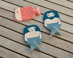 Donna Wilson Mermaid Hot Water Bottle - Blue -Happy Gift Store Donna Wilson 18 05 14 0351 be9cc9b7 181e 4f98 8841 f4f5b43df67a