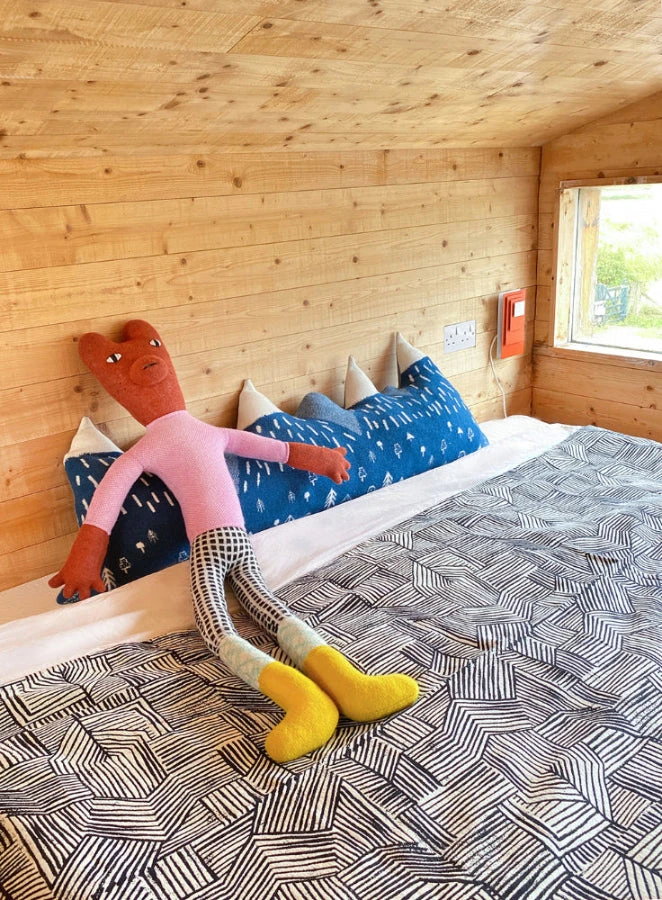 Donna Wilson Mountain Peak Bolster Cushion 5 Donna Wilson Mountain Peak Bolster Cushion - Image 3