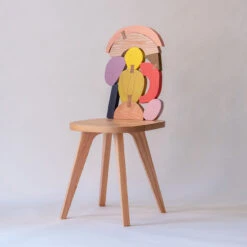 Happy Gift Store -Happy Gift Store Donna Wilson yellow chair 4 lo