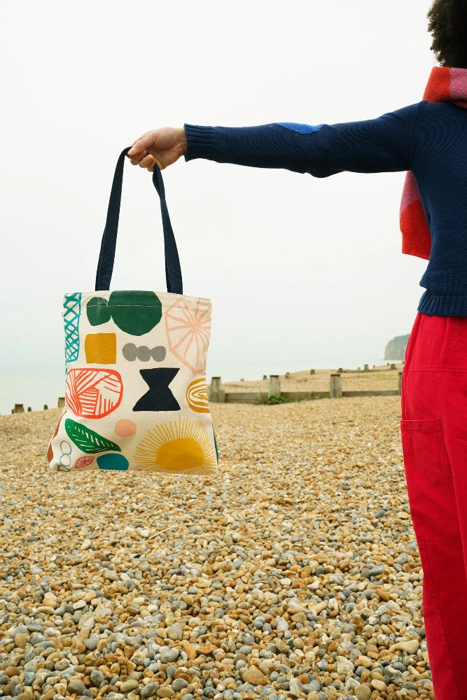 Donna Wilson Doodle Portrait Cotton Tote 6 Donna Wilson Doodle Portrait Cotton Tote - Image 4