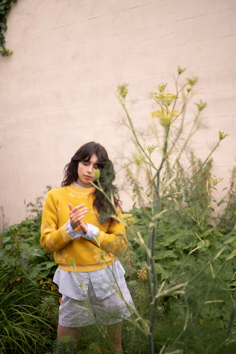 Donna Wilson Fauna Jumper - Daffodil 4 Donna Wilson Fauna Jumper - Daffodil - Image 2