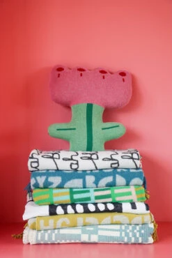 Donna Wilson Flower Shaped Cushion -Happy Gift Store Flower Shaped Cushion and Throws Donna Wilson