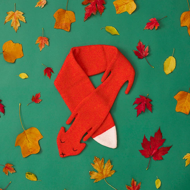 Donna Wilson Fox Scarf 4 Donna Wilson Fox Scarf - Image 2