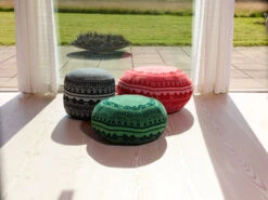 Donna Wilson Ernest Pouffe In ZigZag - Green -Happy Gift Store Frank Ernest Henry pouffe in Zig Zag by Donna Wilson for SCP situ1 lo 5af79e6f 35c6 478f a7d2 2d5a7f503e5e