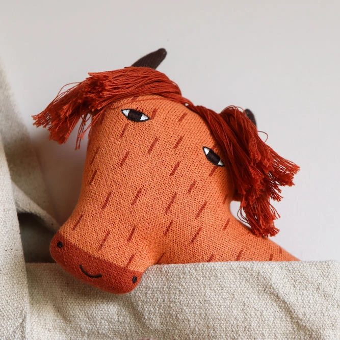 Donna Wilson Harriet Highland Cow - Cotton Wee One 5 Donna Wilson Harriet Highland Cow - Cotton Wee One - Image 3