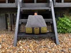 Donna Wilson Cottage Shaped Cushion - Black 7 Donna Wilson Cottage Shaped Cushion - Black -Happy Gift Store IMG 5611 i lo