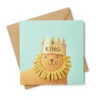 Donna Wilson Richie King Card 1 Donna Wilson Richie King Card -Happy Gift Store King Card