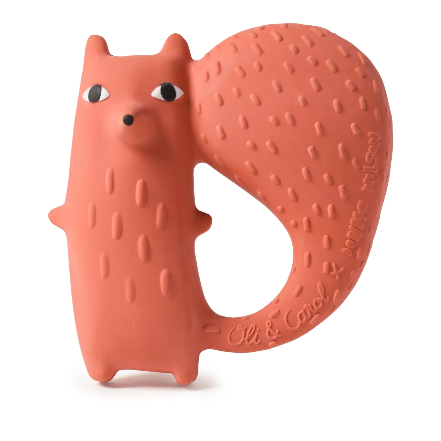 Donna Wilson X Oli & Carol Cyril Squirrel Fox Teether - Oli & Carol X Donna Wilson 5 Donna Wilson X Oli & Carol Cyril Squirrel Fox Teether - Oli & Carol X Donna Wilson - Image 3