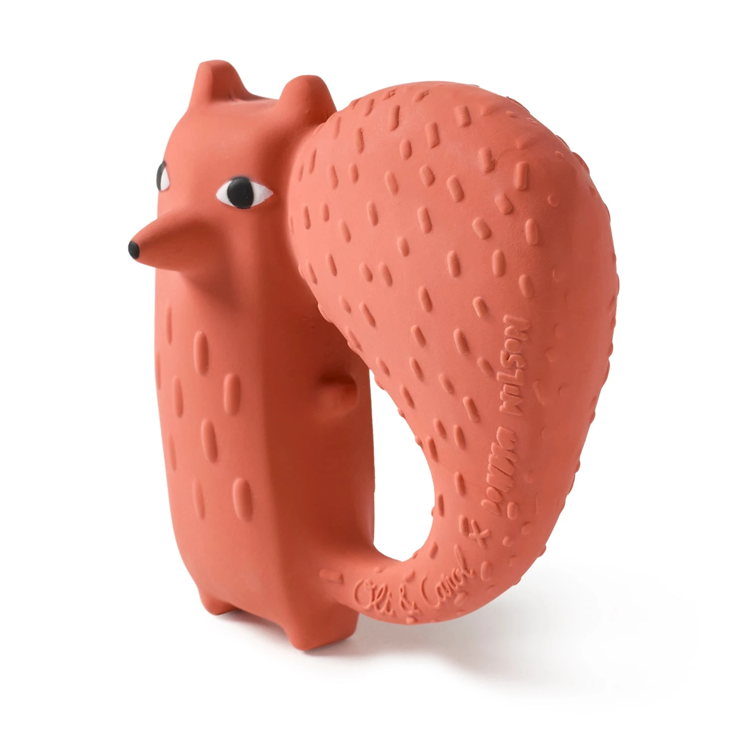 Donna Wilson X Oli & Carol Cyril Squirrel Fox Teether - Oli & Carol X Donna Wilson 6 Donna Wilson X Oli & Carol Cyril Squirrel Fox Teether - Oli & Carol X Donna Wilson - Image 4