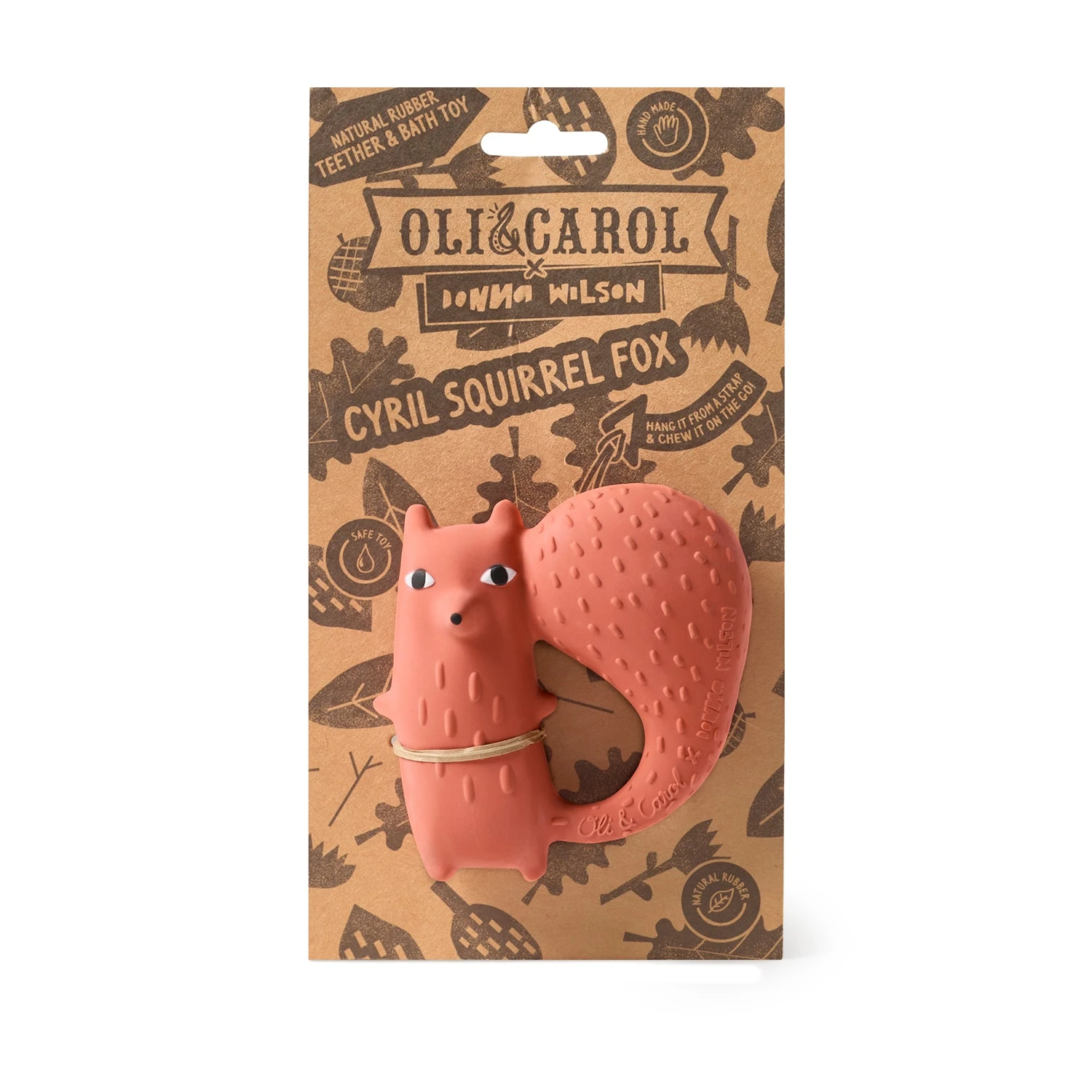 Donna Wilson X Oli & Carol Cyril Squirrel Fox Teether - Oli & Carol X Donna Wilson 3 Donna Wilson X Oli & Carol Cyril Squirrel Fox Teether - Oli & Carol X Donna Wilson