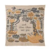 Donna Wilson Menagerie Baby Blanket - Oatmeal 1 Donna Wilson Menagerie Baby Blanket - Oatmeal -Happy Gift Store Mini Blankets Menagerie Mini Blanket Oatmeal Donna Wilson