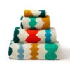 Donna Wilson Mixed Fizz Bath Towel Set 2 Donna Wilson Mixed Fizz Bath Towel Set -Happy Gift Store Mixed Fizz Towel set