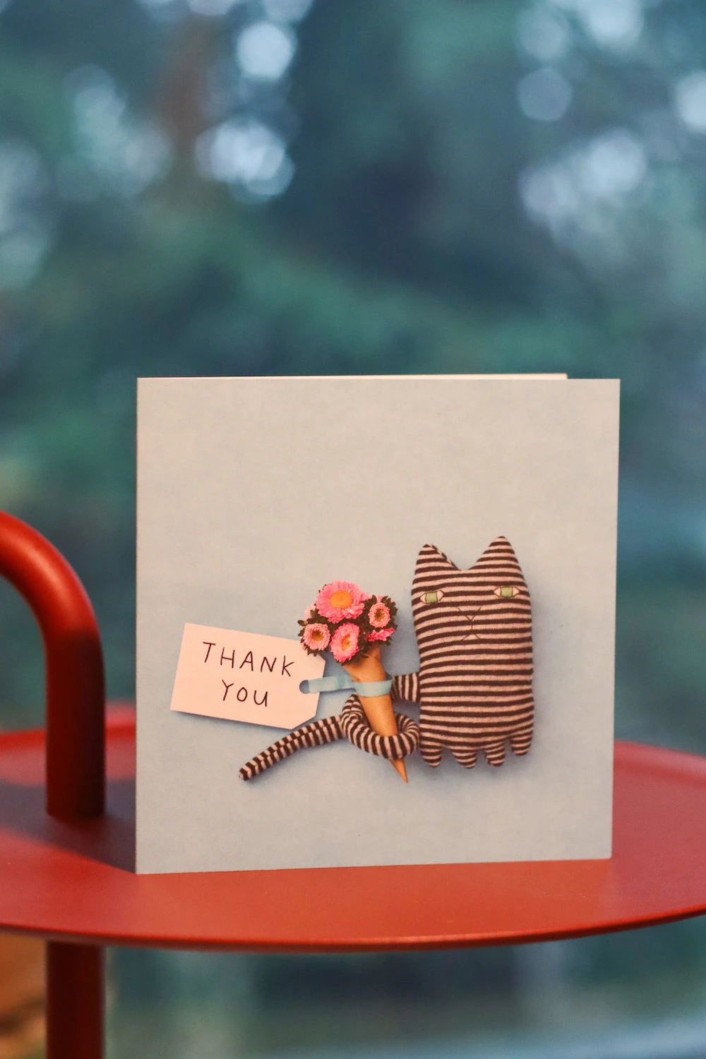 Donna Wilson Mono Cat Thank-You Card 5 Donna Wilson Mono Cat Thank-You Card - Image 3