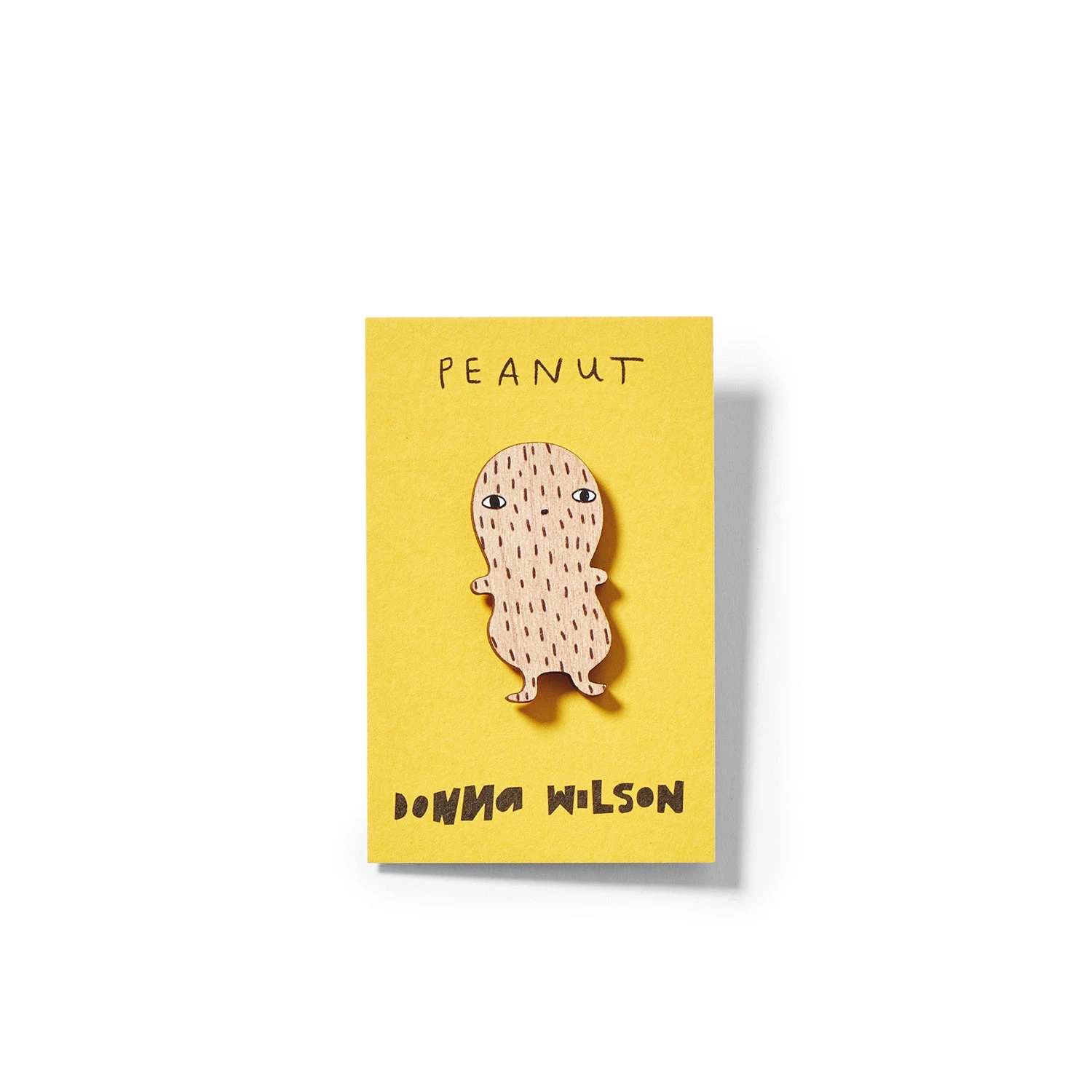 Donna Wilson Peanut Pin Badge 3 Donna Wilson Peanut Pin Badge