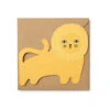 Donna Wilson Richie Lion Cut-Out Card 2 Donna Wilson Richie Lion Cut-Out Card -Happy Gift Store Richie Lion Cut Out Card