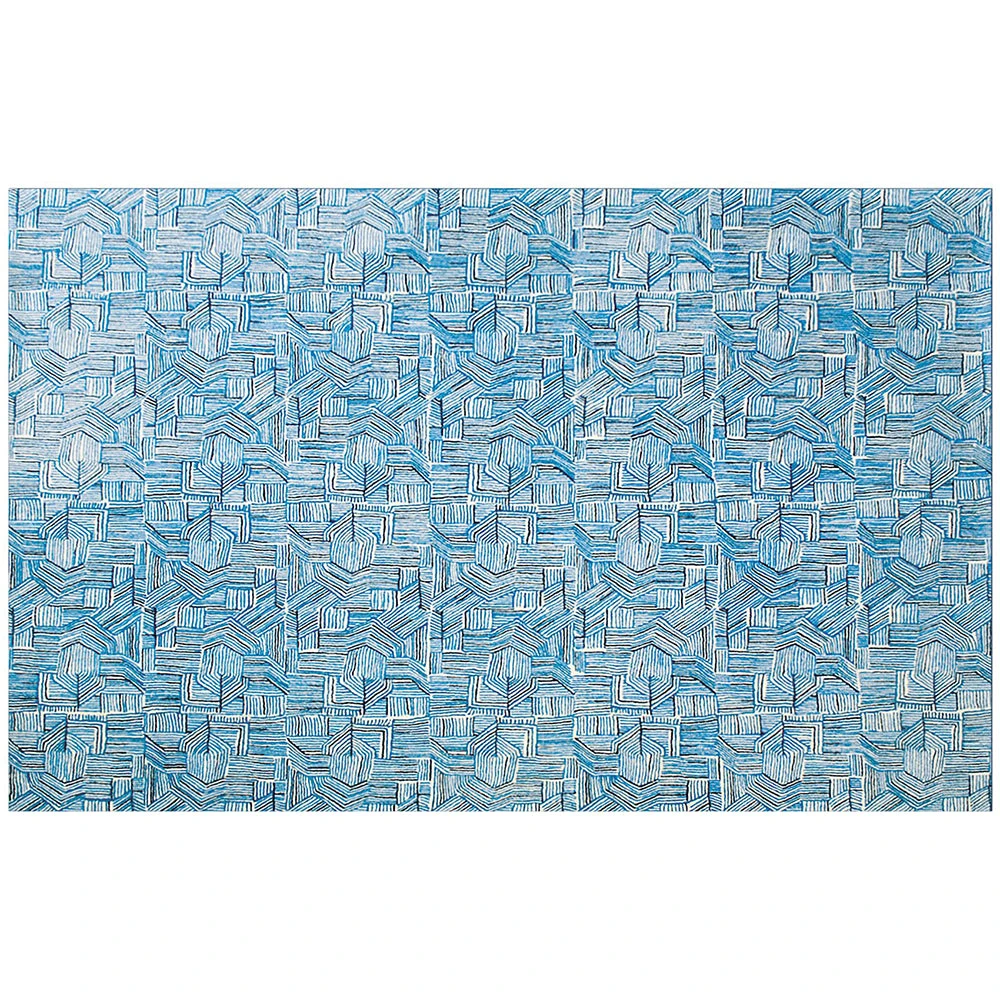 Donna Wilson Blue Line Rug - 400 X 300 Cm 3 Donna Wilson Blue Line Rug - 400 X 300 Cm