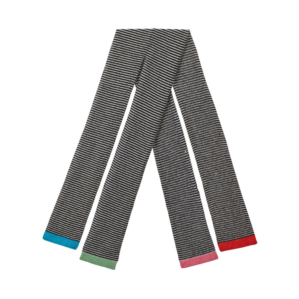 Donna Wilson Quartet Scarf - Black & White 3 Donna Wilson Quartet Scarf - Black & White