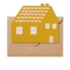 Donna Wilson House Shaped Card 2 Donna Wilson House Shaped Card -Happy Gift Store Stationary Shaped Greeting Card House Card Envelope
