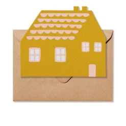 Donna Wilson House Shaped Card