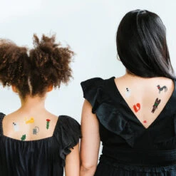 Donna Wilson Tattly Creature Crew Tattoo Sheet (Set Of 2) -Happy Gift Store Tattly x Donna Wilson Creature Crew Tattoo Set Model 2