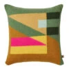 Donna Wilson Tilt Square Cushion - Green / Large -Happy Gift Store Tilt Cushion Peach Donna Wilson